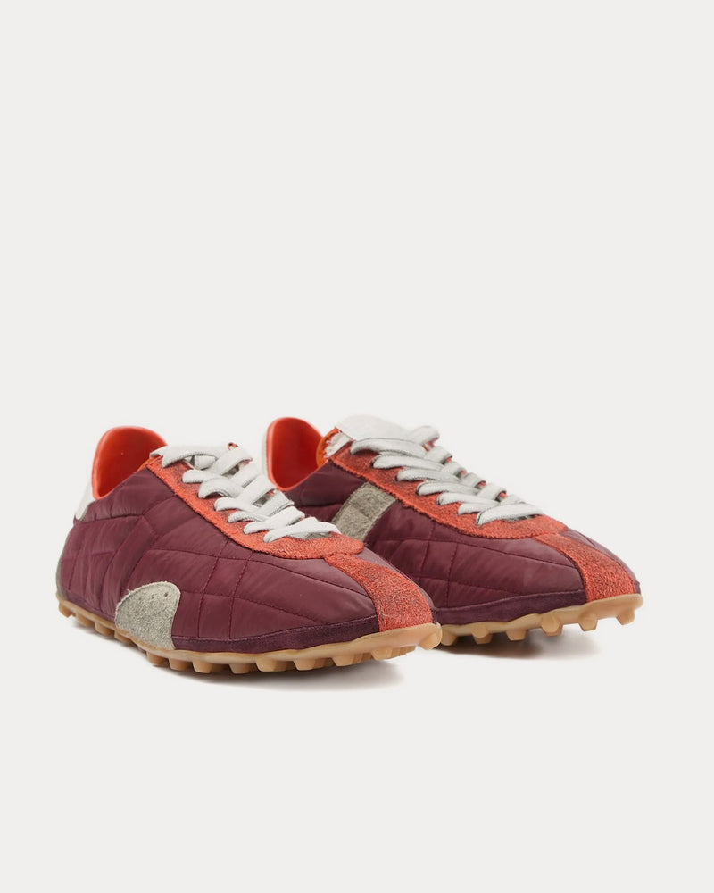Maison Margiela Sprinters Red / White Low Top Sneakers - 3