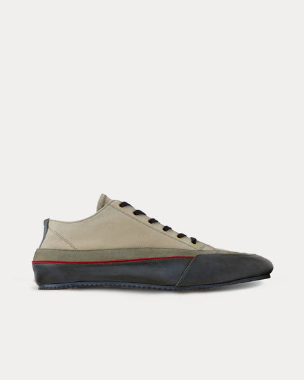 Maison Margiela Traveler Military Green Low Top Sneakers - 1
