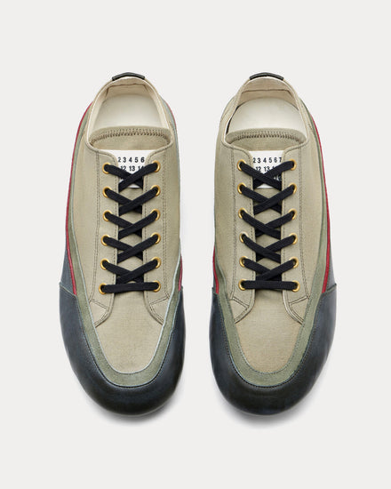 Maison Margiela Traveler Military Green Low Top Sneakers - 2