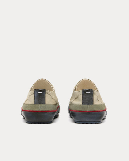 Maison Margiela Traveler Military Green Low Top Sneakers - 4