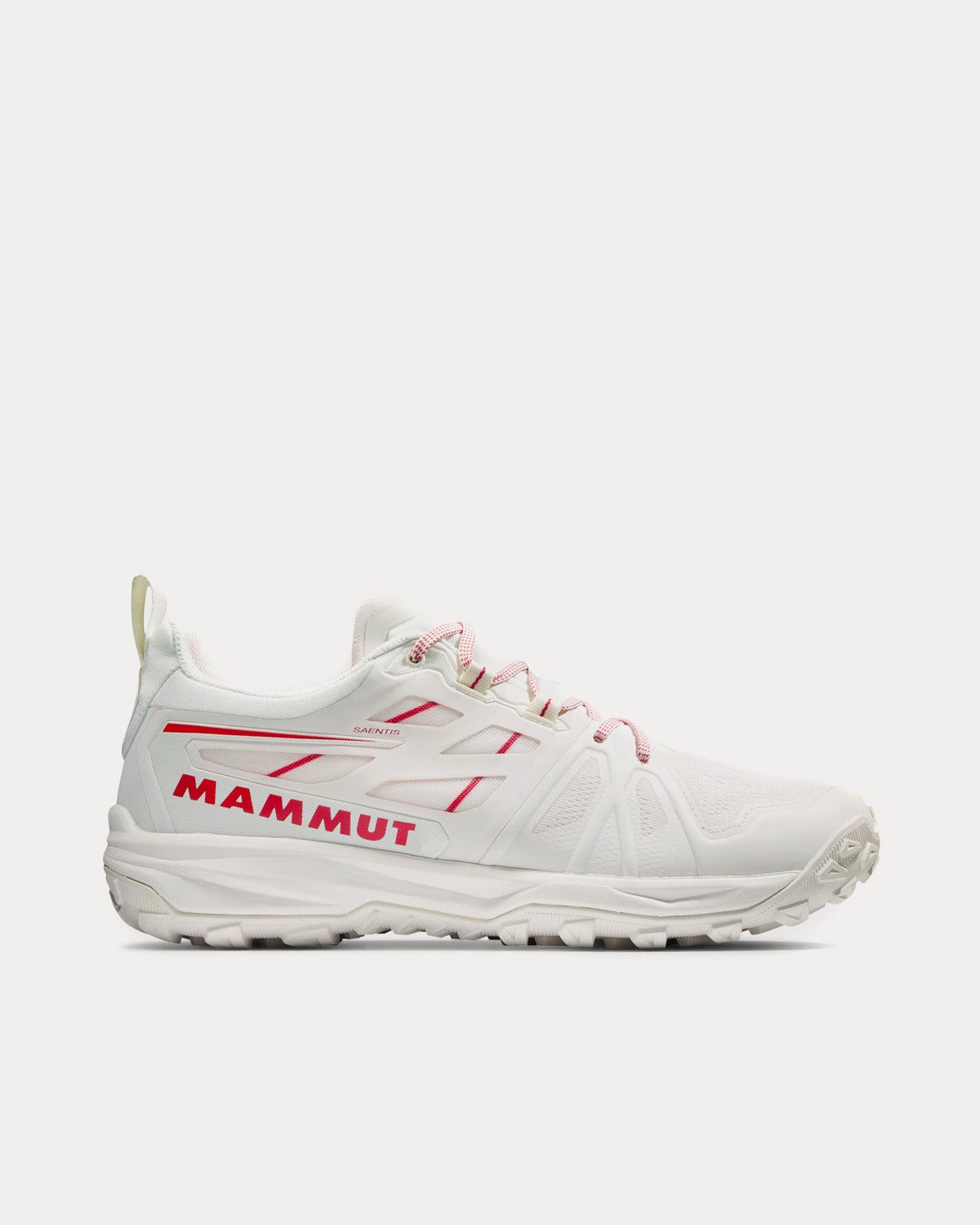Mammut - Saentis Low White / Magma Running Shoes
