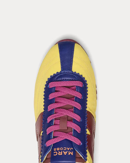 Marc Jacobs The 400 Bleecker Runner Bumblebee / Multi Low Top Sneakers - 5