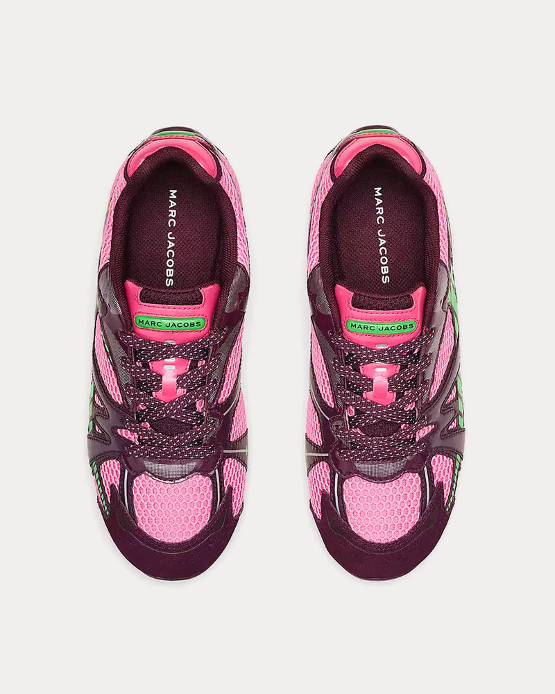 Marc Jacobs 72 Spring Raspberry Pink / Multi Low Top Sneakers - 2
