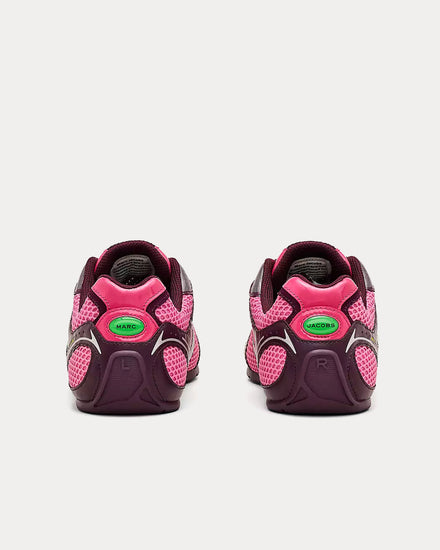 Marc Jacobs 72 Spring Raspberry Pink / Multi Low Top Sneakers - 4