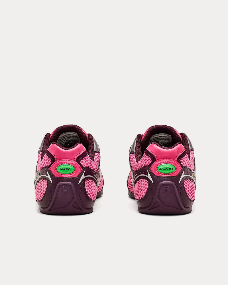 Marc Jacobs 72 Spring Raspberry Pink / Multi Low Top Sneakers - 4