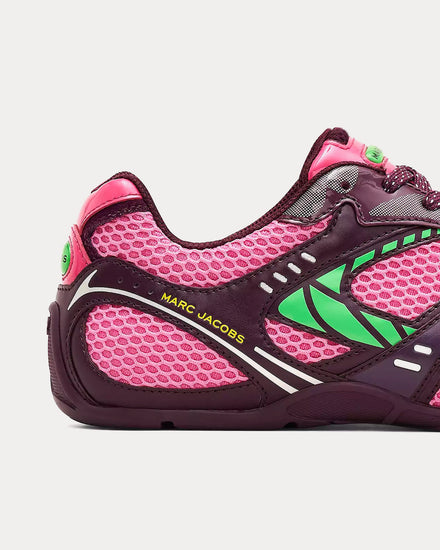 Marc Jacobs 72 Spring Raspberry Pink / Multi Low Top Sneakers - 5