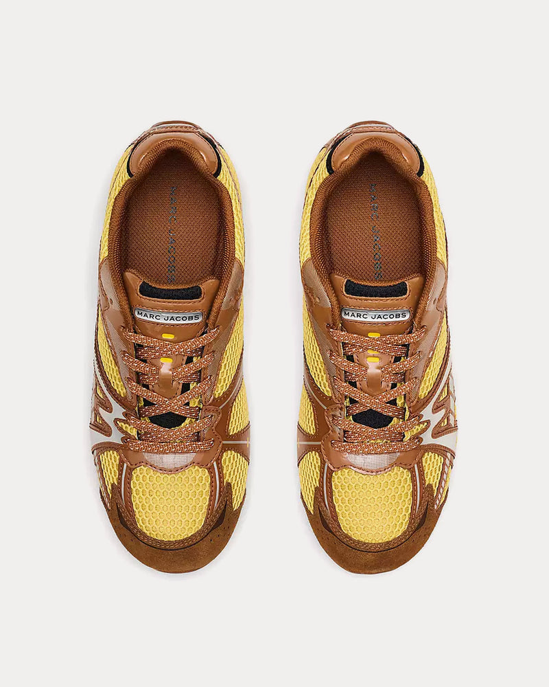 Marc Jacobs 72 Spring Yellow / Multi Low Top Sneakers - 2