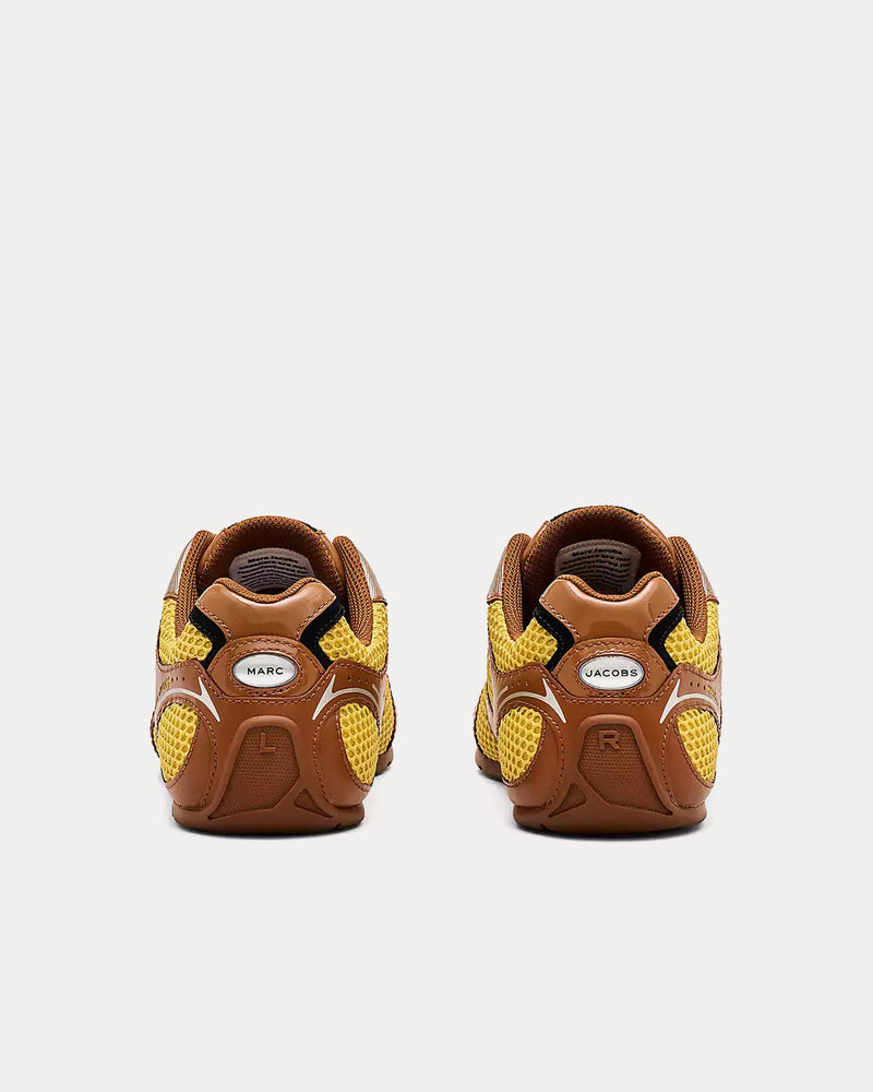 Marc Jacobs 72 Spring Yellow / Multi Low Top Sneakers - 4