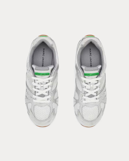 Marc Jacobs The Metallic 72 Spring Silver Low Top Sneakers - 2