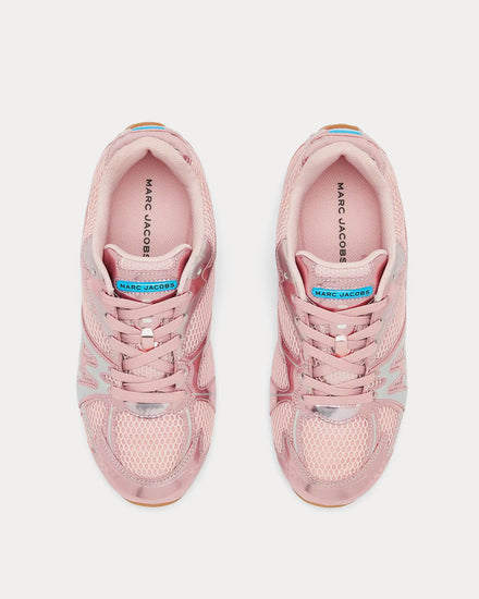 Marc Jacobs The Metallic 72 Spring Ribbon Pink Low Top Sneakers - 2
