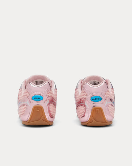 Marc Jacobs The Metallic 72 Spring Ribbon Pink Low Top Sneakers - 4