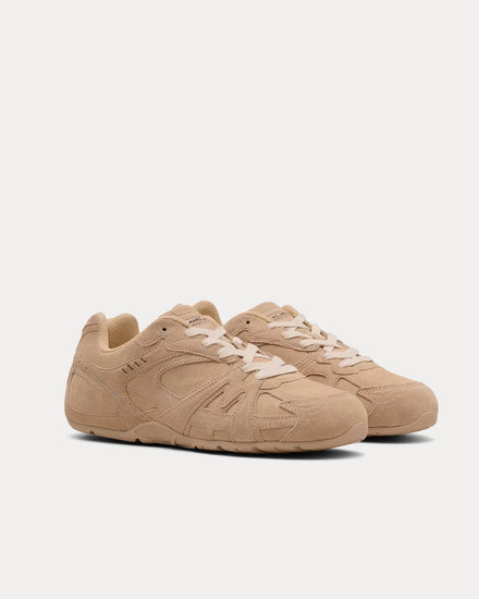Marc Jacobs The 72 Spring Suede Beige Low Top Sneakers - 3