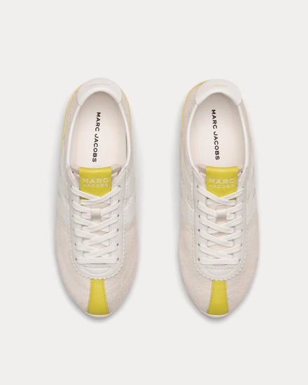 Marc Jacobs The 400 Bleecker Runner Brushed Satin Buttermilk / Multi Low Top Sneakers - 2