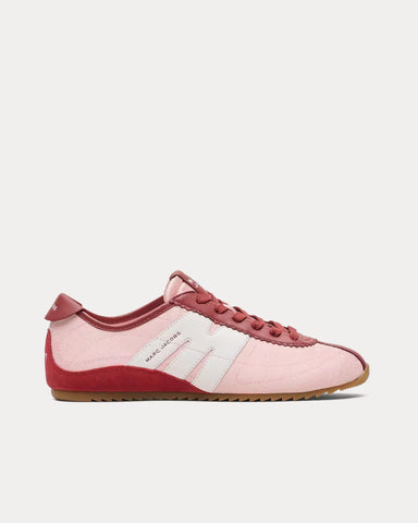 Marc Jacobs The 400 Bleecker Runner Brushed Satin Strawberry / Multi Low Top Sneakers
