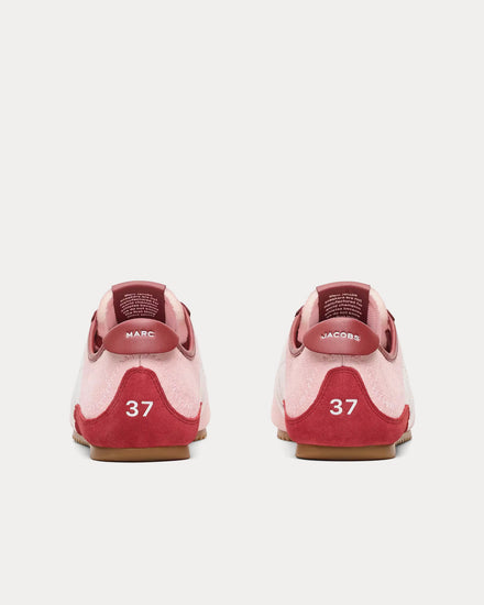 Marc Jacobs The 400 Bleecker Runner Brushed Satin Strawberry / Multi Low Top Sneakers - 4