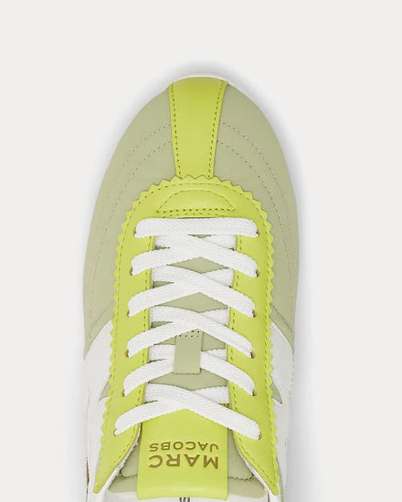 Marc Jacobs The 400 Bleecker Runner Pistachio / Multi Low Top Sneakers - 5