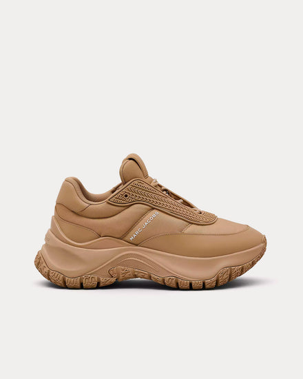 Marc Jacobs Women's The Lazy Runner Camel Low Top Sneakers