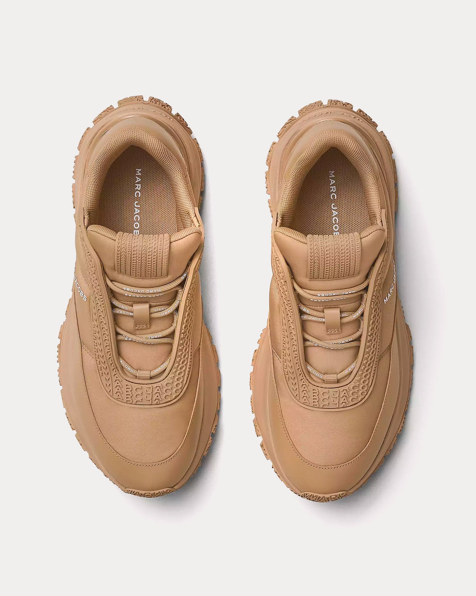 Marc Jacobs - The Lazy Runner Camel Low Top Sneakers