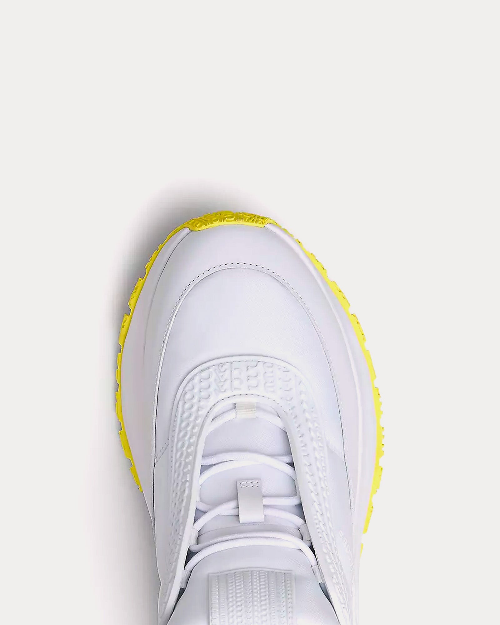 Marc Jacobs - The Lazy Runner White / Yellow Low Top Sneakers
