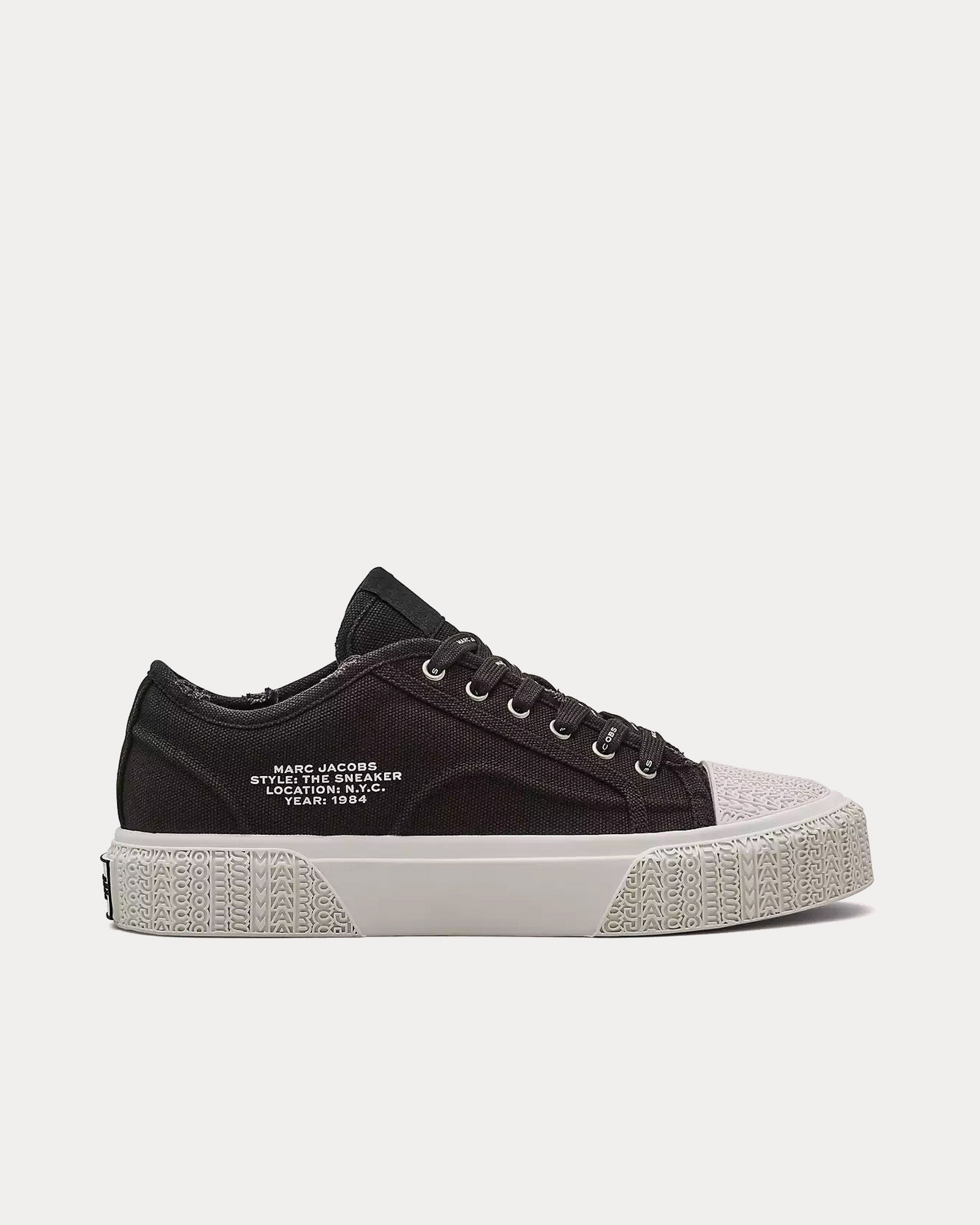 Marc Jacobs - The Sneaker Black / White Low Top Sneakers