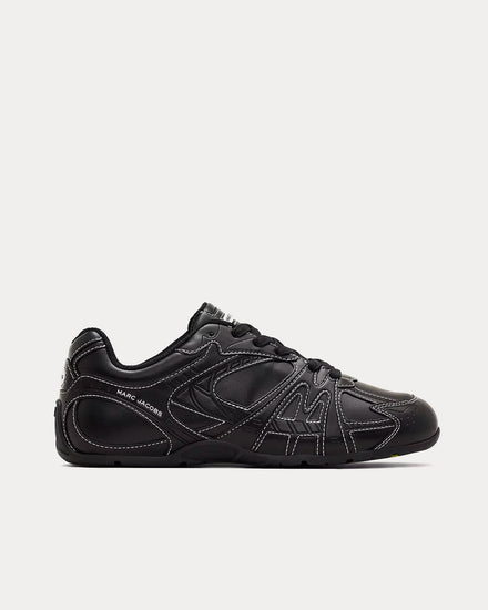 Marc Jacobs The Stitched 72 Spring Black Low Top Sneakers - 1