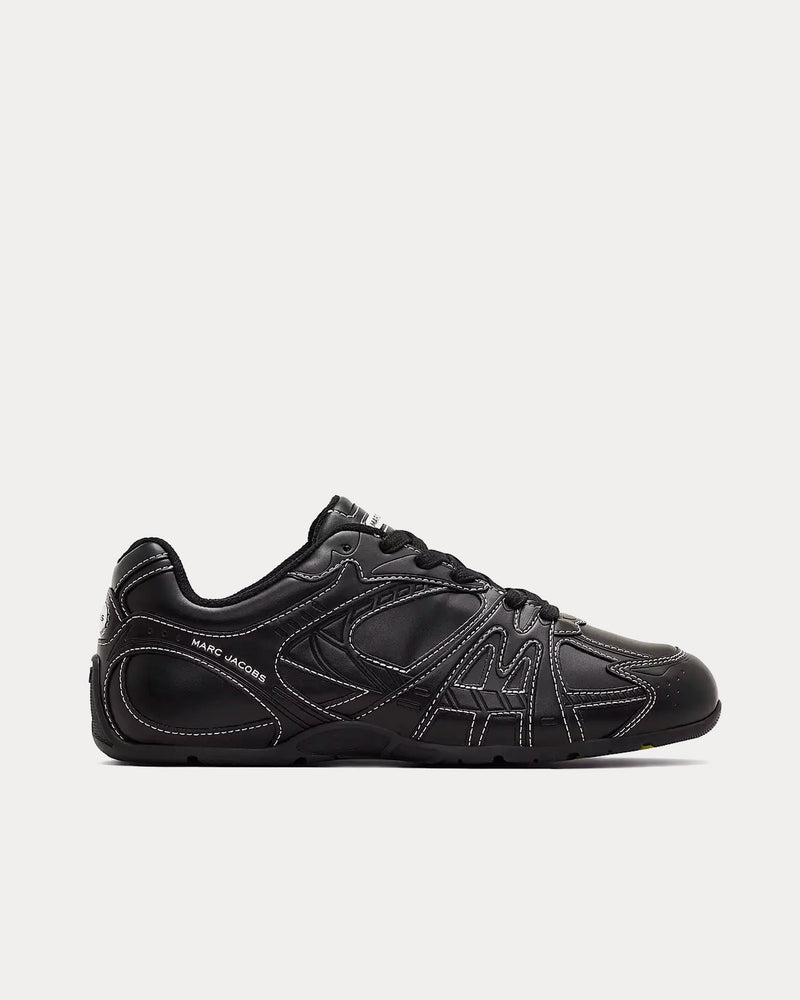 Marc Jacobs The Stitched 72 Spring Black Low Top Sneakers - 1