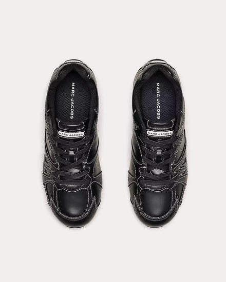 Marc Jacobs The Stitched 72 Spring Black Low Top Sneakers - 2