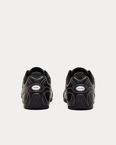 Marc Jacobs The Stitched 72 Spring Black Low Top Sneakers - 4