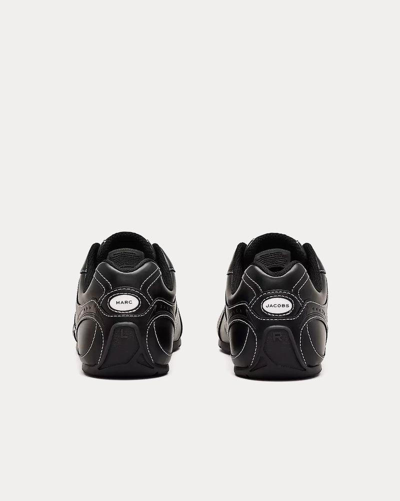 Marc Jacobs The Stitched 72 Spring Black Low Top Sneakers - 4