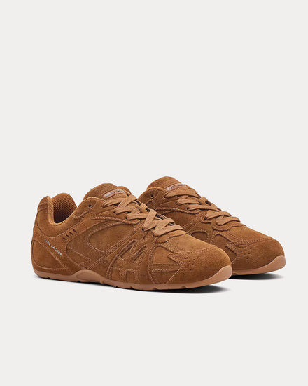 Marc Jacobs The Suede 72 Spring Brown Low Top Sneakers - 3