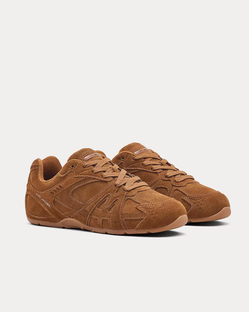 Marc Jacobs The Suede 72 Spring Brown Low Top Sneakers - 3