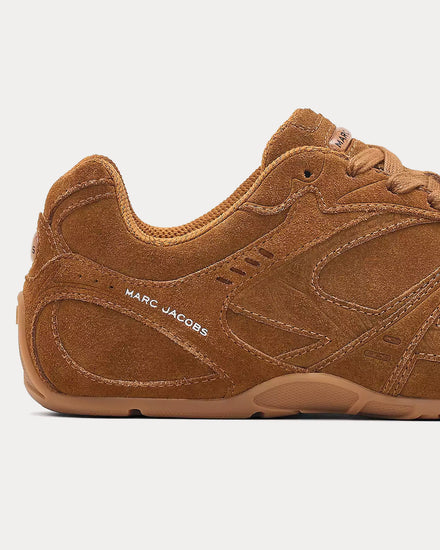 Marc Jacobs The Suede 72 Spring Brown Low Top Sneakers - 5