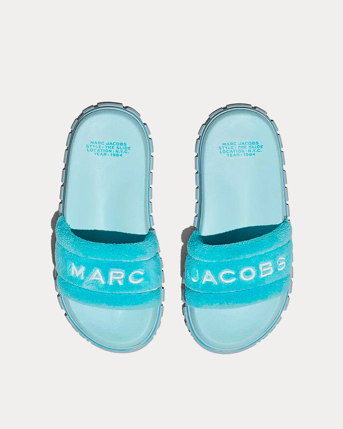 Marc Jacobs - The Terry Blue Slides