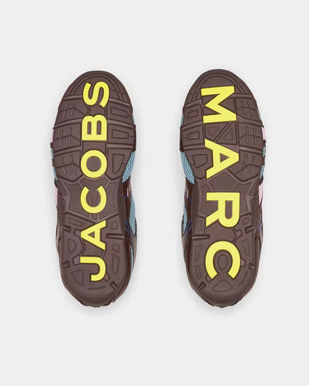 Marc Jacobs The 72 Spring Sky Blue / Multi Low Top Sneakers - 5
