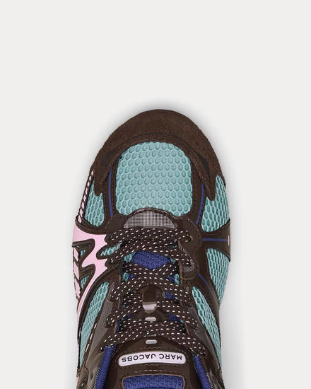 Marc Jacobs The 72 Spring Sky Blue / Multi Low Top Sneakers - 6