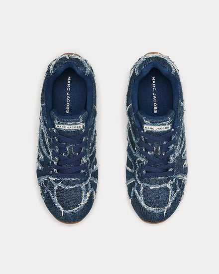 Marc Jacobs The Denim 72 Spring Blue Low Top Sneakers - 2