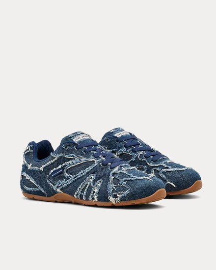 Marc Jacobs The Denim 72 Spring Blue Low Top Sneakers - 3