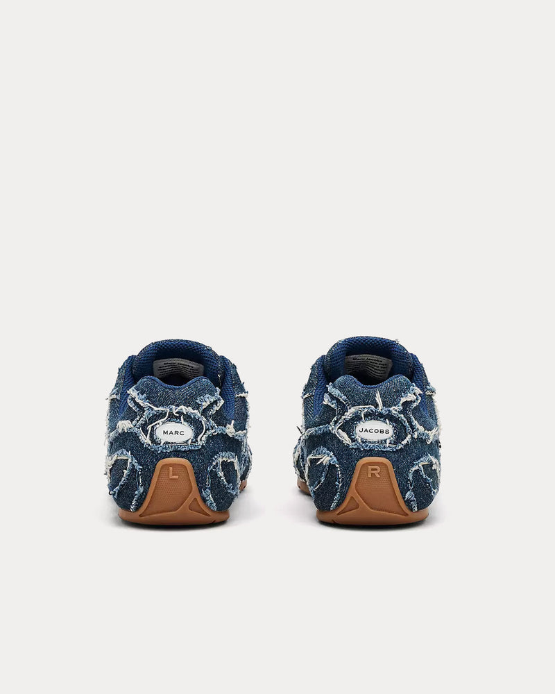 Marc Jacobs The Denim 72 Spring Blue Low Top Sneakers - 5