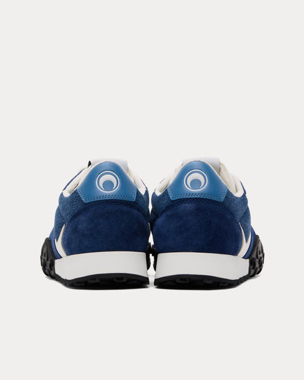 Marine Serre MS Rise Blue / White Low Top Sneakers - 3