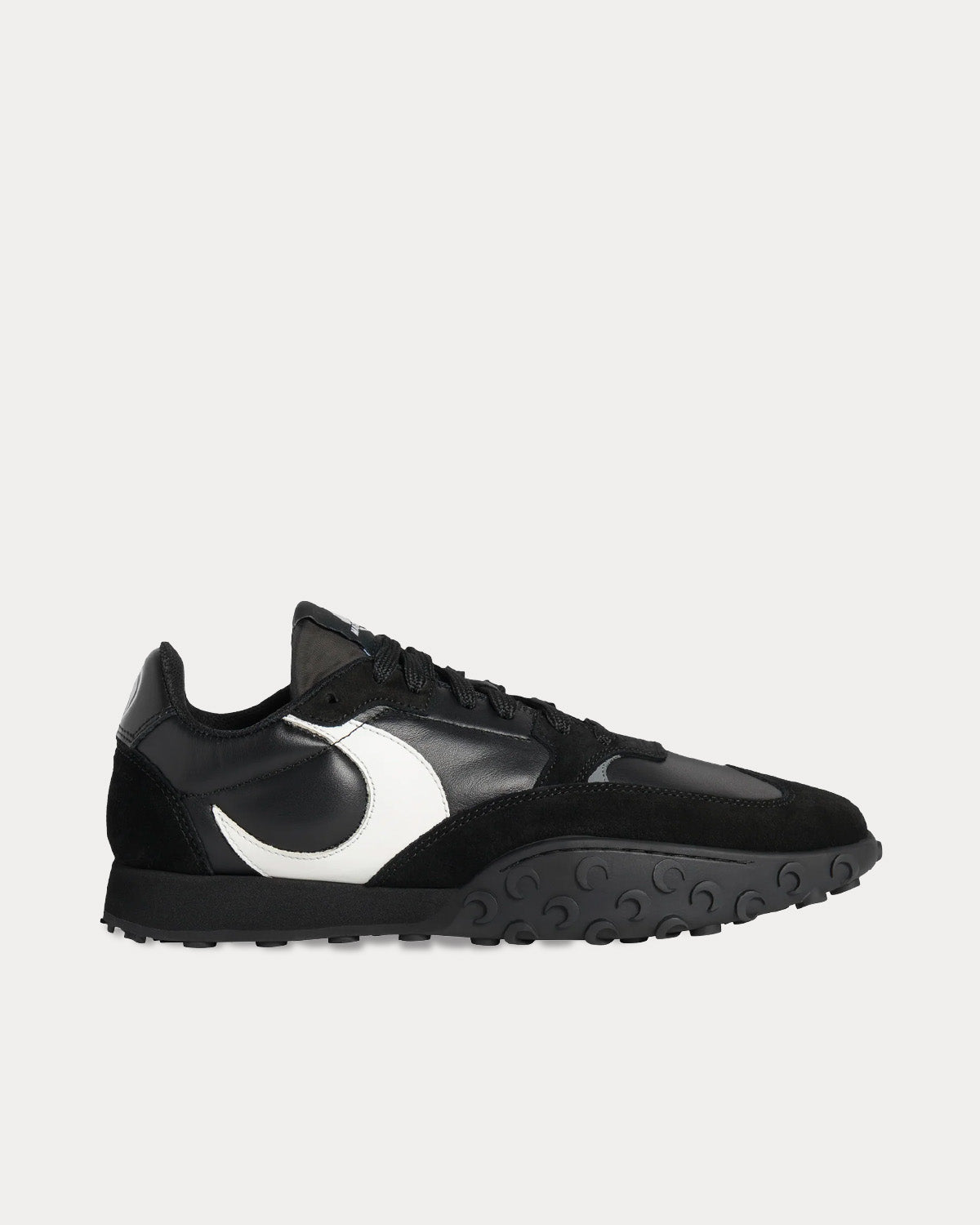 Marine Serre Unisex MS-Rise 22 Moonwalk Black Low Top Sneakers & Trainers