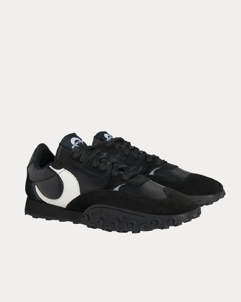 Marine Serre MS-Rise 22 Moonwalk Black Low Top Sneakers - 3