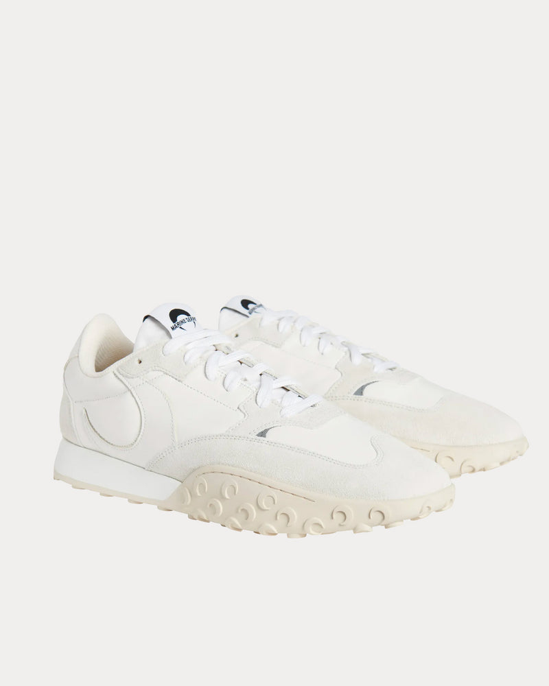 Marine Serre MS-Rise 22 Moonwalk White Low Top Sneakers - 2