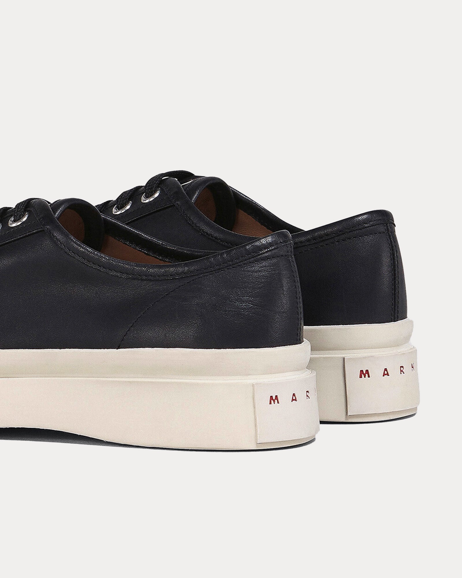 Marni - Pablo Leather Black Low Top Sneakers