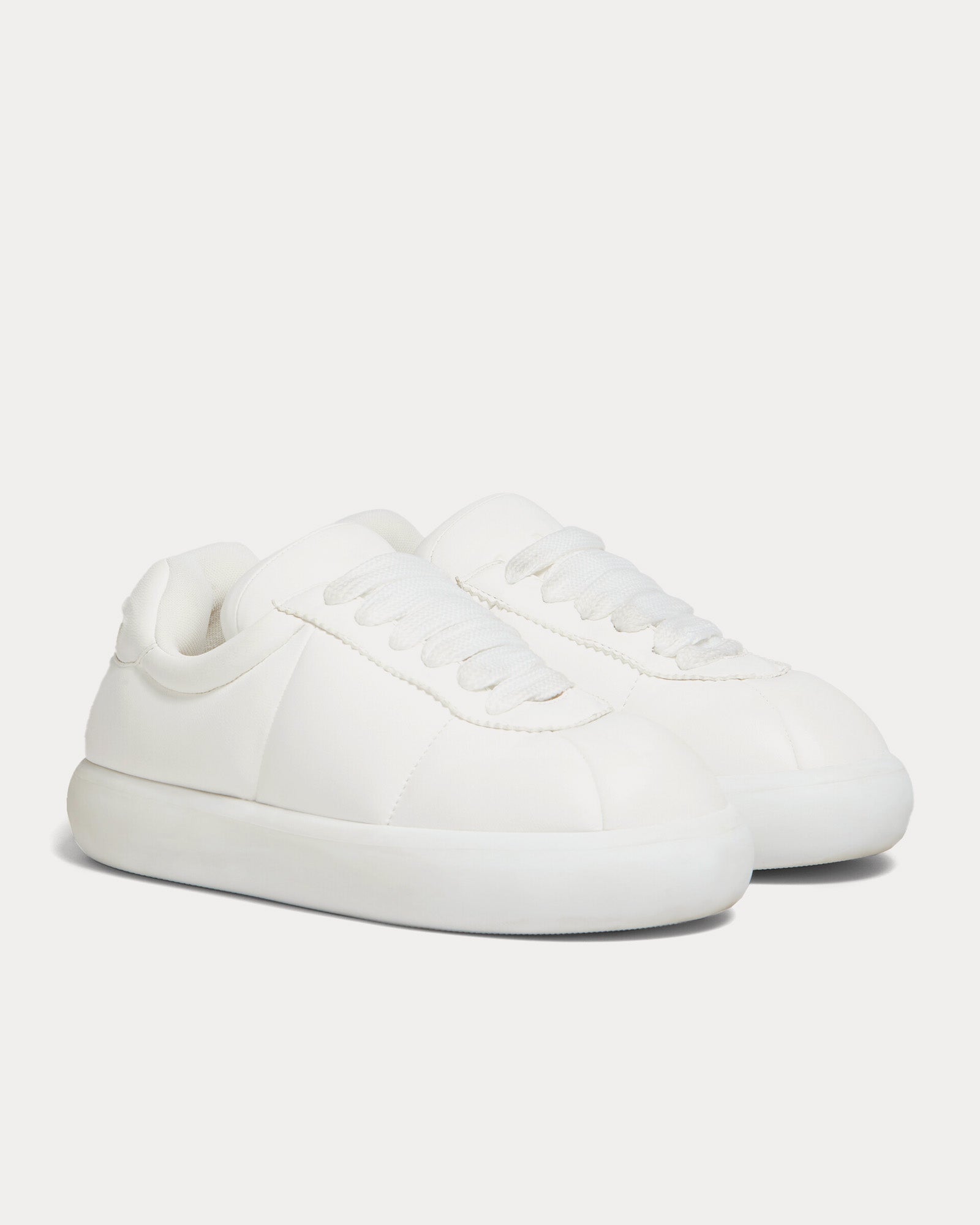 Marni - Bigfoot 2.0 Leather White Low Top Sneakers