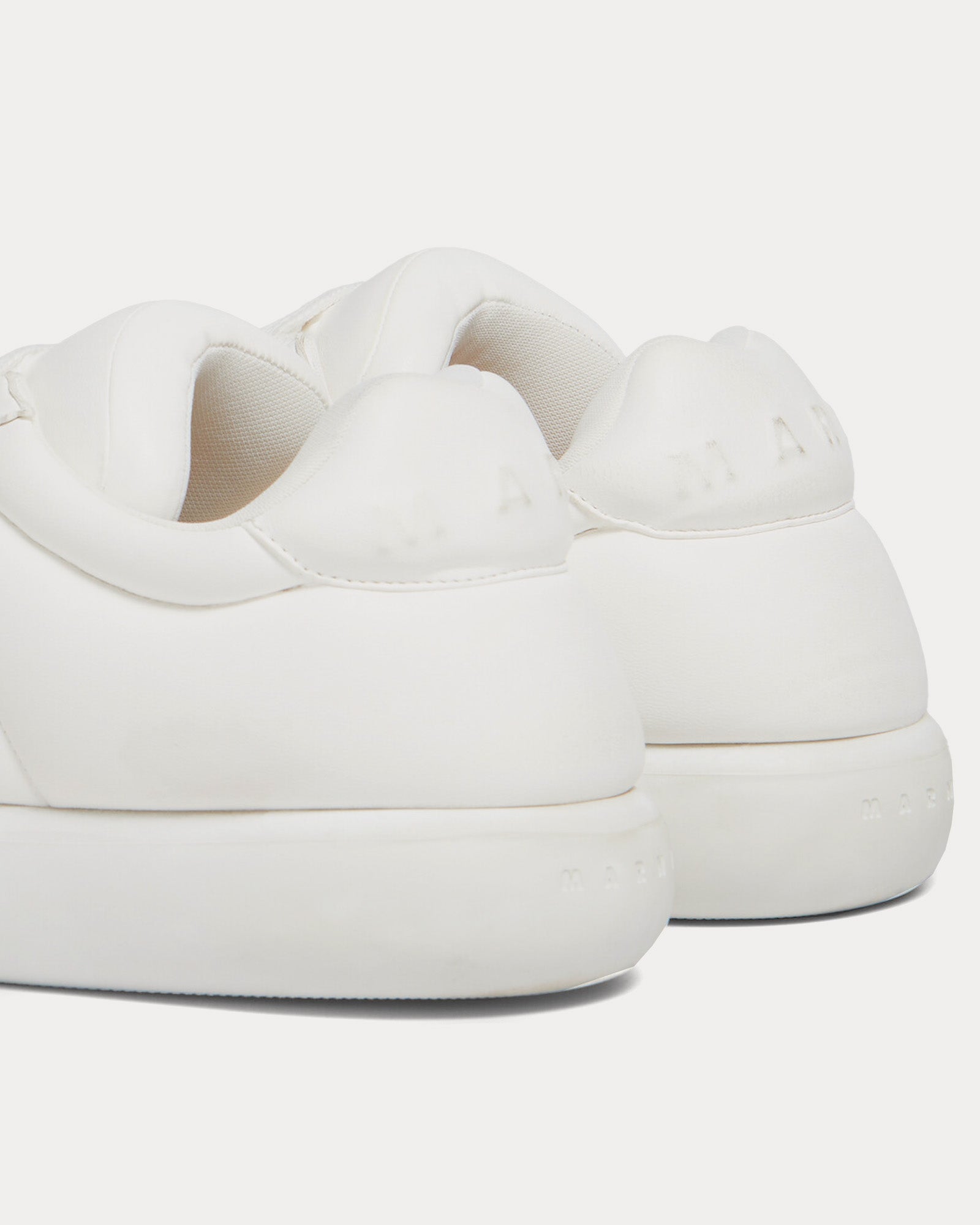 Marni - Bigfoot 2.0 Leather White Low Top Sneakers
