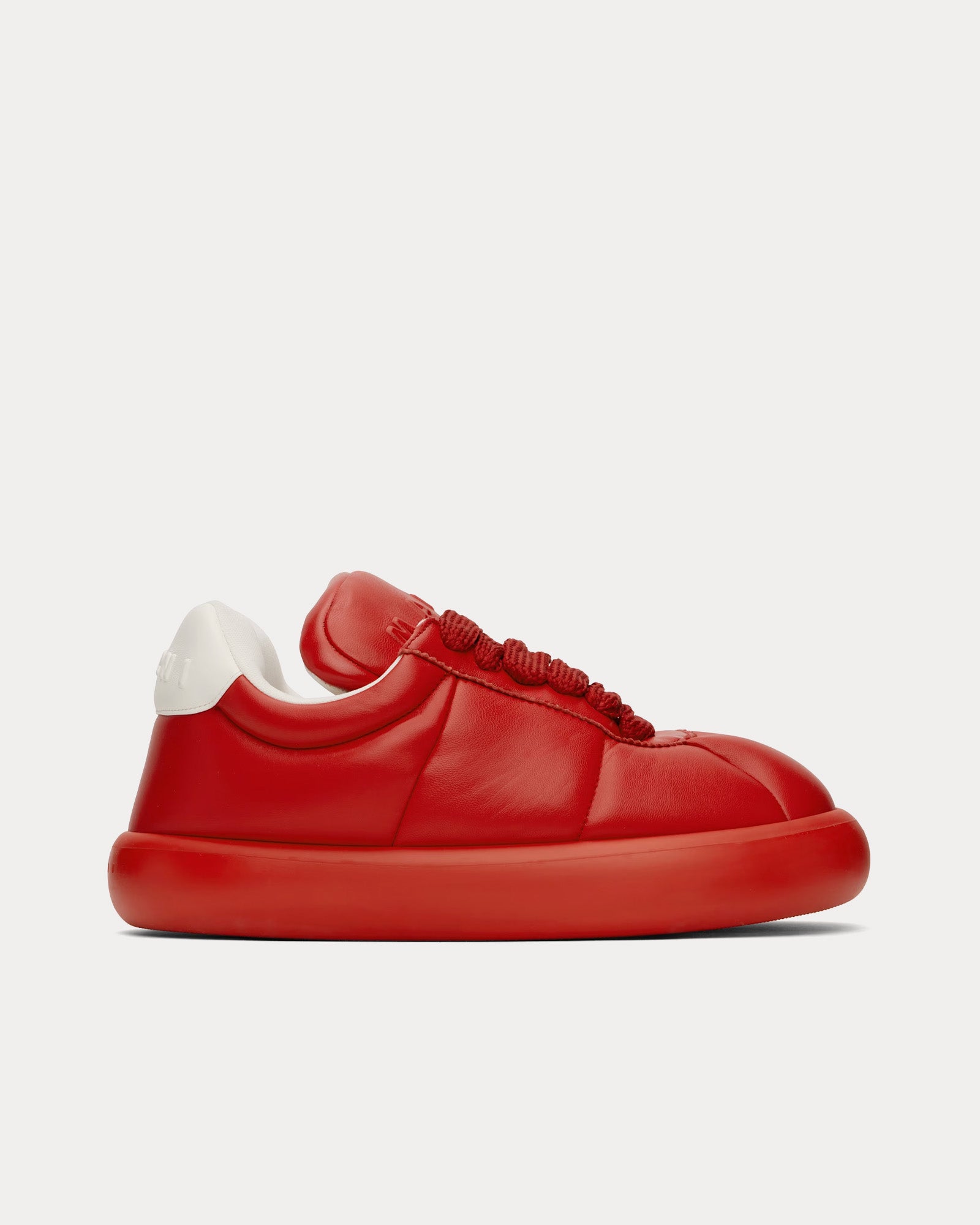Marni Men's BigFoot 2.0 Crimson Red Low Top Sneakers