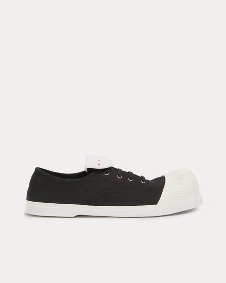 Marni New Wave Canvas Black Low Top Sneakers - 1