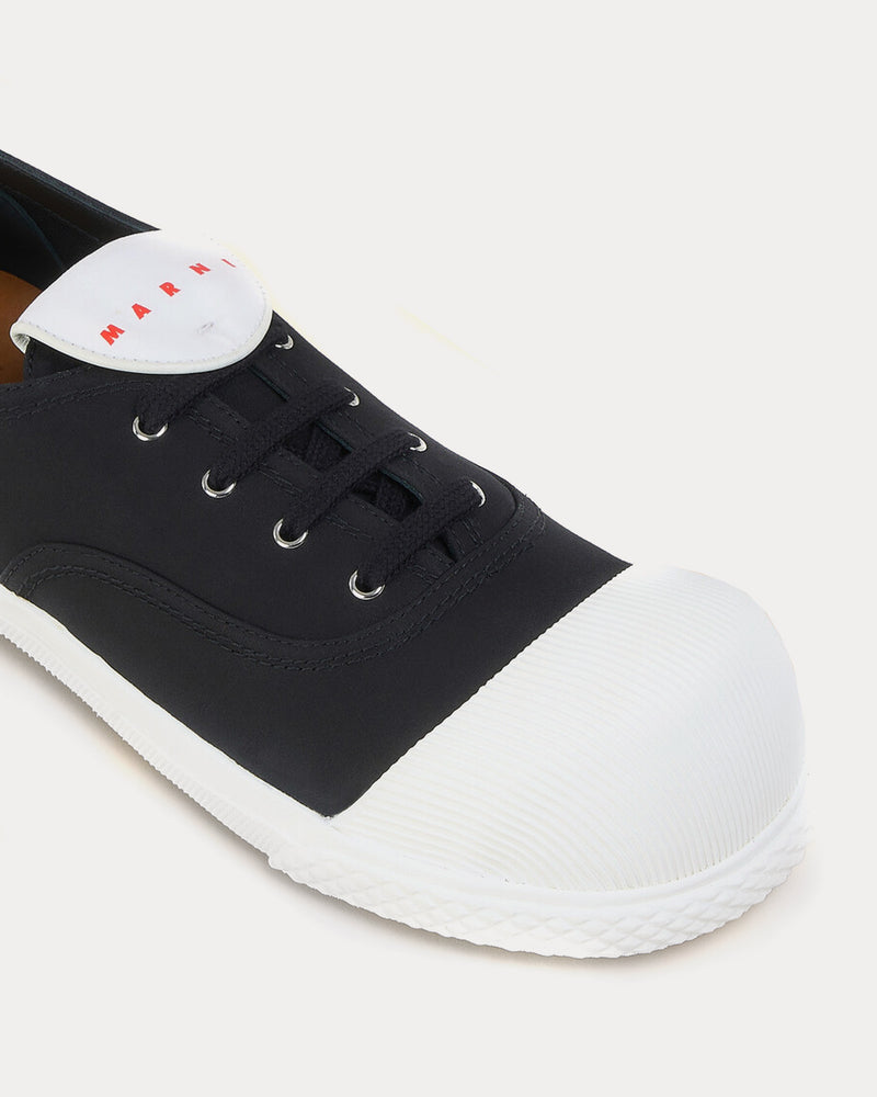 Marni New Wave Canvas Black Low Top Sneakers - 4