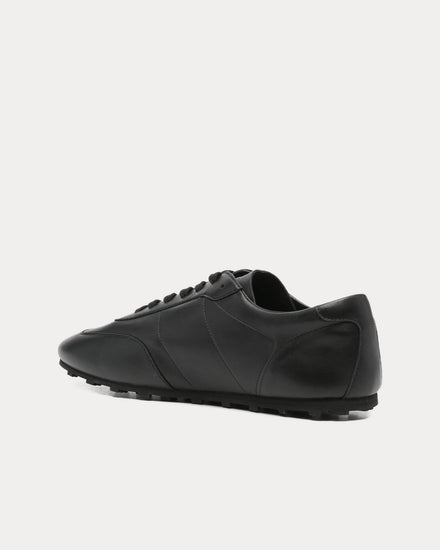 Marni Softy Soccer Leather Black Low Top Sneakers - 4