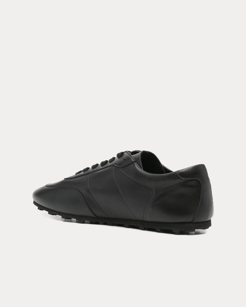 Marni Softy Soccer Leather Black Low Top Sneakers - 4